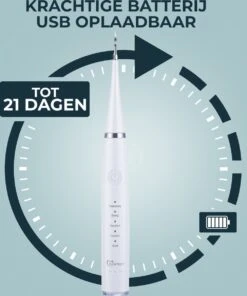 Merkloos Tandsteen Verwijderaar Elektrisch – Tandenborstel Opzetstukken - Tandarts Spiegel - 5 Standen -Wit -Mondverzorgings Winkel 1001x1200 2