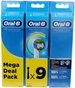 Oral B Oral-B Precision Clean - Met CleanMaximiser-technologie - Opzetborstels - 9 Stuks -Mondverzorgings Winkel 1021x1200 1