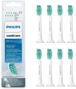 Philips Sonicare ProResults HX6018/07 - Opzetborstel - Standaard - 8 Stuks