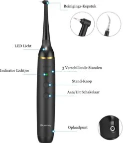 Elektrische Tandsteen Verwijderaar - Tandplak Verwijderaar - Inclusief Tandarts Set -Mondverzorgings Winkel 1039x1200
