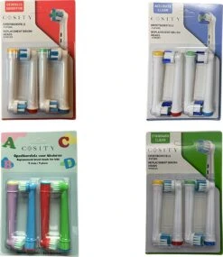 Cosity - Universele Opzetborstels Voor Kinderen - Voor Kids - Geschikt Voor Oral-B - 16 Stuks - Soft -Mondverzorgings Winkel 1040x1200