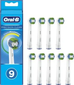 Oral B Oral-B Precision Clean - Met CleanMaximiser-technologie - Opzetborstels - 9 Stuks -Mondverzorgings Winkel 1043x1200
