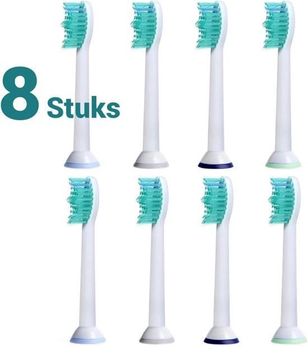 Opzetborstels Passend Op Philips Sonicare 8 Stuks | Scheermesjesfabriek.nl 3 Opzetborstels Passend Op Philips Sonicare 8 Stuks | Scheermesjesfabriek.nl
