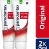 Parodontax Original Dagelijkse Tandpasta Tegen Bloedend Tandvlees 2x75 Ml