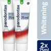 Parodontax Whitening Dagelijkse Tandpasta Tegen Bloedend Tandvlees 2x75 Ml