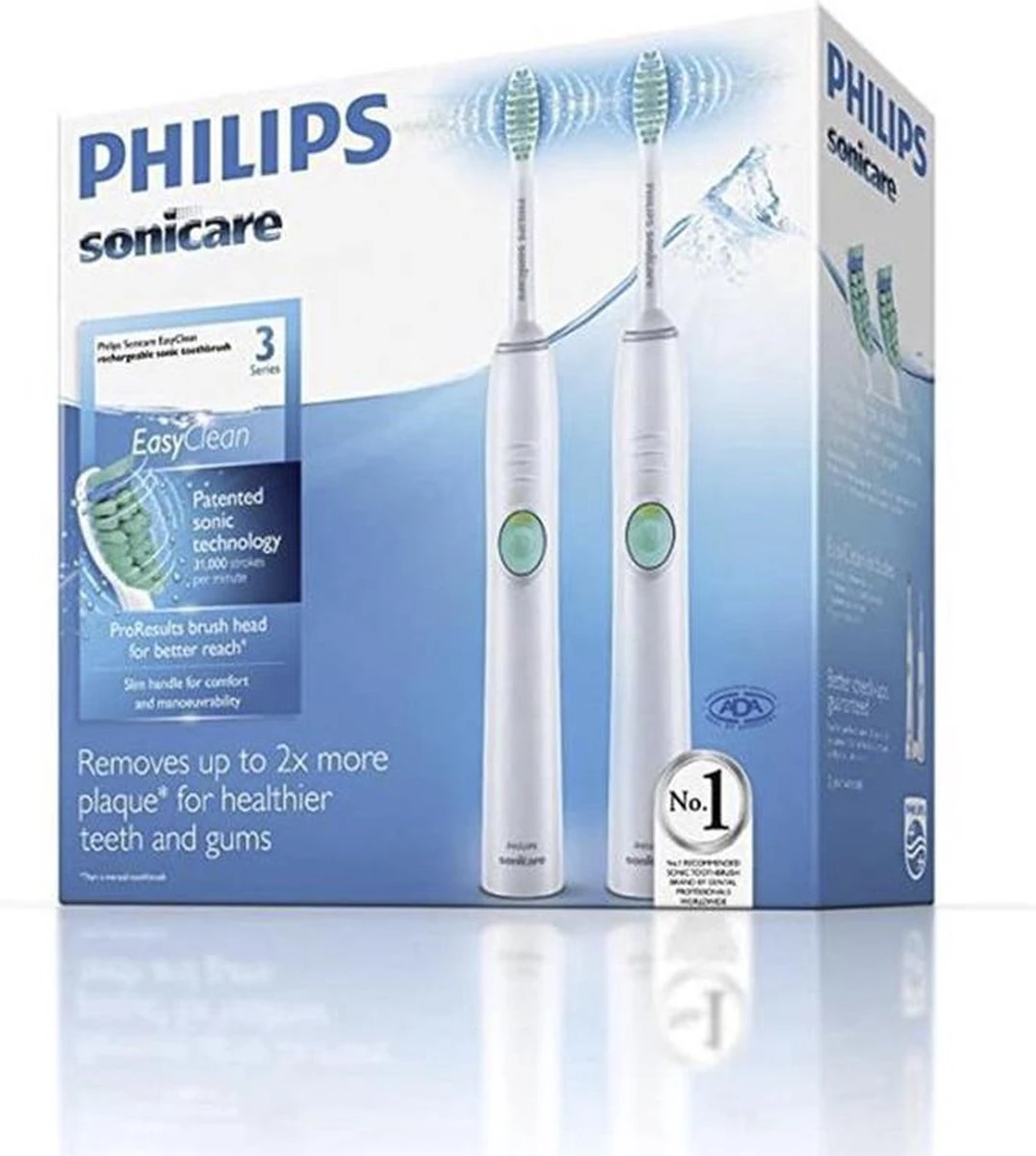 Philips Sonicare EasyClean HX6512/02 - Elektrische Tandenborstel - Wit 11 Philips Sonicare EasyClean HX6512/02 - Elektrische Tandenborstel - Wit - Afbeelding 9