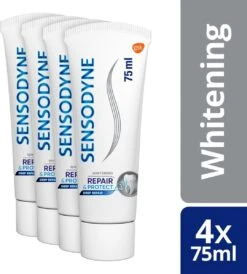 Sensodyne Repair & Protect Deep Repair Whitening Tandpasta Voor Gevoelige Tanden 4x 75 Ml -Mondverzorgings Winkel 1080x1200 2