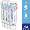 Sensodyne Complete Protection + Cool Mint Tandpasta 4x75 Ml