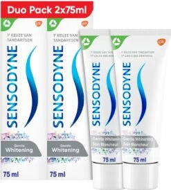 Sensodyne Gentle Whitening Tandpasta Voor Gevoelige Tanden 2x 75 Ml -Mondverzorgings Winkel 1082x1200