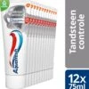 Aquafresh Tandsteen Controle Tandpasta Voor Gezonde Tanden Voordeelverpakking 12x75ml, Recyclebare Plastic Tube En Dop -Mondverzorgings Winkel 1083x1200 1