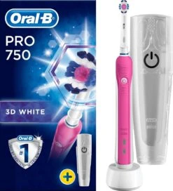 Oral B Oral-B PRO 750 - 3DWhite - Elektrische Tandenborstel - Inclusief Reisetui -Mondverzorgings Winkel 1089x1200 3