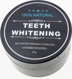 Merkloos Natural Teeth Whitening - Activated Organic Charcoal 30g/ Tanden Bleken /100% Natuurlijk Poeder / -Mondverzorgings Winkel 1094x1200 5