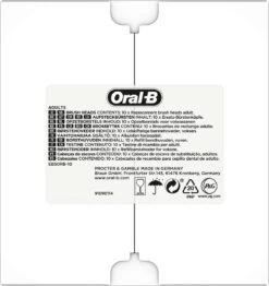 Oral B Oral-B CrossAction - Met CleanMaximiser-technologie - Opzetborstels - 10 Stuks - Brievenbusverpakking -Mondverzorgings Winkel 1131x1200