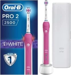 Oral B Oral-B PRO 2500 3D - Elektrische Tandenborstel - Roze -Mondverzorgings Winkel 1134x1200