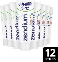 Zendium Junior 5-12jr Tandpasta - 12 X 50 Ml - Voordeelverpakking -Mondverzorgings Winkel 1137x1200 2