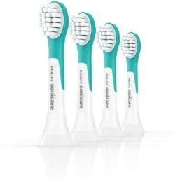 Philips Sonicare For Kids HX6034/33 - Opzetborstel 4 Stuk(s) - Turkoois -Mondverzorgings Winkel 1160x1200