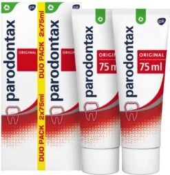 Parodontax Original Dagelijkse Tandpasta Tegen Bloedend Tandvlees 2x75 Ml -Mondverzorgings Winkel 1162x1200 1