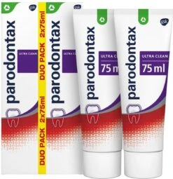 Parodontax Ultra Clean Dagelijkse Tandpasta Tegen Bloedend Tandvlees 2x75 Ml -Mondverzorgings Winkel 1162x1200 2