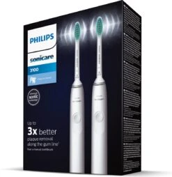 Philips Sonicare Series 3100 HX3675/13 - Elektrische Tandenborstel - Wit - Duopack -Mondverzorgings Winkel 1168x1200 1