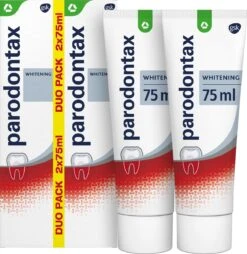 Parodontax Whitening Dagelijkse Tandpasta Tegen Bloedend Tandvlees 2x75 Ml -Mondverzorgings Winkel 1169x1200 3