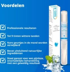B-care Tanden Bleekpen - Teeth Whitening Pen - Tanden Bleker - Wittere Tanden - Teeth Whitening Strips - Professioneel Resultaat - Tandsteen Verwijderaar - Zonder Peroxide - Tandenbleekset - Tanden Bleken -Mondverzorgings Winkel 1169x1200 6