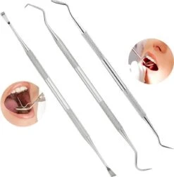 Newide Professionele Tandarts Set Met Luxe Etui – Tandsteen Verwijderaar – RVS Tandarts Setje – Tandenstokers – Tandartshaakje – Tand Verzorging Gereedschap Set – Tandplak Verwijderaar -Mondverzorgings Winkel 1177x1200 2