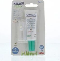 Nûby - Tandpasta Gel Voor Baby & Vingertandenborsteltje - 20g - 4m+ -Mondverzorgings Winkel 1183x1200 1