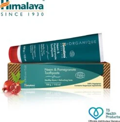 Himalaya Organique Toothpaste Neem & Pomegranate - 113 Ml - Tandpasta -Mondverzorgings Winkel 1184x1200 2