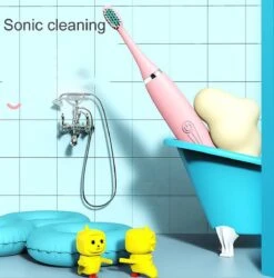 Merkloos CoolHome Sonic Konijntje - Elektrische Tandenborstel Geschikt Voor Peuters En Kinderen - Kindertandenborstel - Roze -Mondverzorgings Winkel 1186x1200 2