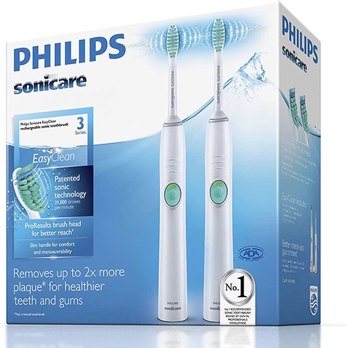 Philips Sonicare EasyClean HX6512/02 - Elektrische Tandenborstel - Wit 5 Philips Sonicare EasyClean HX6512/02 - Elektrische Tandenborstel - Wit - Afbeelding 3