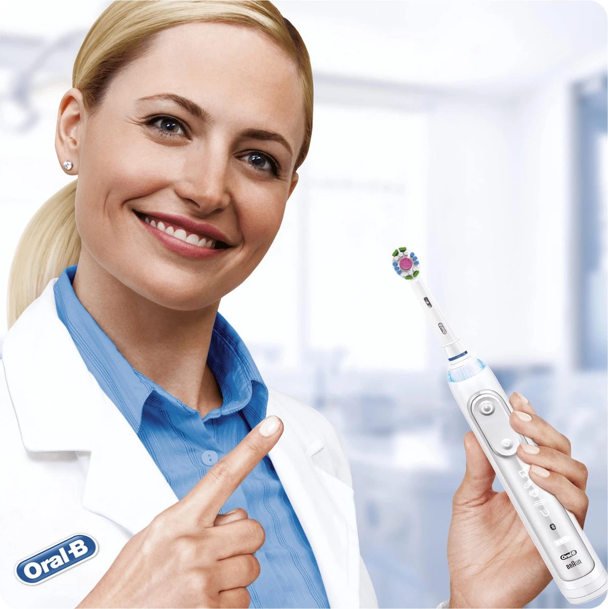 Oral B Oral-B 3D White - Met CleanMaximiser-technologie - Opzetborstels - 8 Stuks - Brievenbusverpakking 10 Oral B Oral-B 3D White - Met CleanMaximiser-technologie - Opzetborstels - 8 Stuks - Brievenbusverpakking - Afbeelding 8