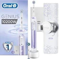 Oral B Oral-B Genius 10200W Orchid Purple Elektrische Tandenborstel Paars/Wit -Mondverzorgings Winkel 1198x1200 13