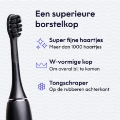 BOOMBRUSH Elektrische Tandenborstel - Zwart - 90 Dagen Batterij - Duurzaam 22 BOOMBRUSH Elektrische Tandenborstel - Zwart - 90 Dagen Batterij - Duurzaam -Mondverzorgings Winkel 1198x1200 21