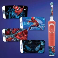 Oral B Oral-B Spiderman Elektrische Tandenborstel + Reisetui -Mondverzorgings Winkel 1198x1200 25