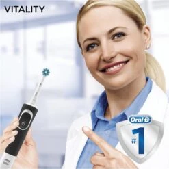 Oral B Oral-B Vitality 100 CrossAction Zwart - Elektrische Tandenborstel 26 Oral B Oral-B Vitality 100 CrossAction Zwart - Elektrische Tandenborstel -Mondverzorgings Winkel 1198x1200 39