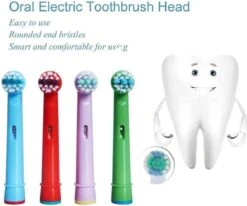EB-10A Opzetborstels Voor Kids - 12 Stuks Vardaan Opzetborstel Voor Elektrische Tandenborstels - Oral-B - Voor Kleine Tandjes - Zachte Borstelharen - Oral-B - Voor Elektrische Tandenborstel - Mondhygiëne - Junior - 12x -Mondverzorgings Winkel 1200x1001