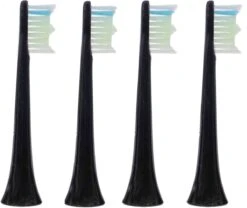 4 Opzetborstels Voor Philips Sonicare Black (gratis Verzending)