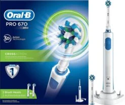 Oral B Oral-B PRO 670 CrossAction - Elektrische Tandenborstel - Met 2 Opzetborstels 17 Oral B Oral-B PRO 670 CrossAction - Elektrische Tandenborstel - Met 2 Opzetborstels -Mondverzorgings Winkel 1200x1013