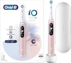 Oral B Oral-B IO 6 - Elektrische Tandenborstel - Roze 29 Oral B Oral-B IO 6 - Elektrische Tandenborstel - Roze -Mondverzorgings Winkel 1200x1063