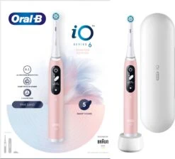 Oral B Oral-B IO 6 - Elektrische Tandenborstel - Roze 27 Oral B Oral-B IO 6 - Elektrische Tandenborstel - Roze -Mondverzorgings Winkel 1200x1088