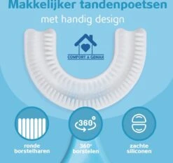 Tandenborstel Voor Baby En Kind - Eenvoudig, Hygiënisch En De Oplossing Voor Tandenpoetsen Bij Kinderen - BPA Vrij – BLAUW -Mondverzorgings Winkel 1200x1130 2