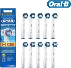Oral B Oral-B Precison Clean Opzetborstels - 8 +2 Stuks -Mondverzorgings Winkel 1200x1143