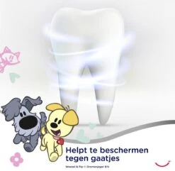 Prodent Kids 0-6 Jaar Woezel & Pip Tandpasta - 12 X 75 Ml - Voordeelverpakking -Mondverzorgings Winkel 1200x1169 2