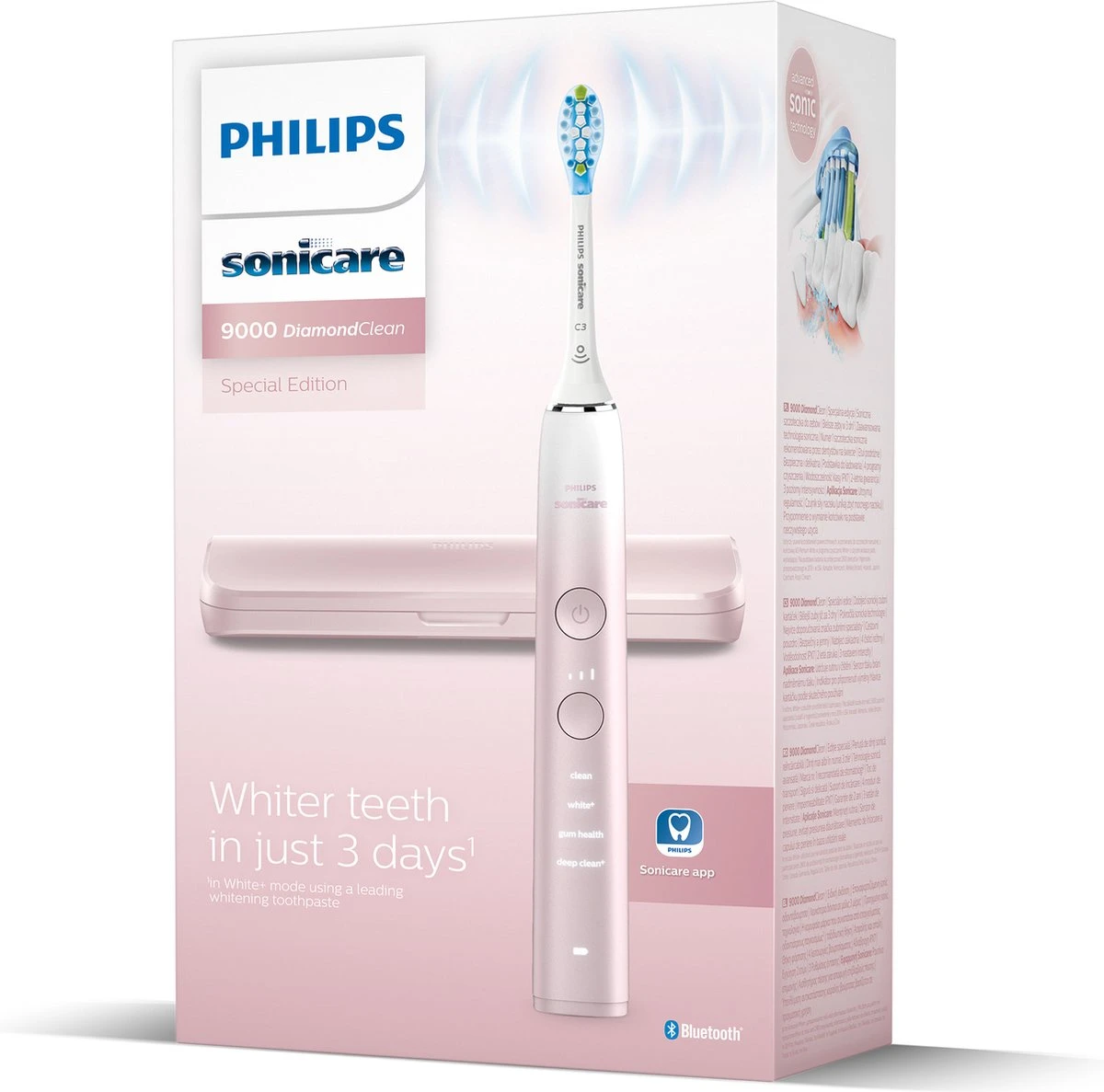 Philips Sonicare DiamondClean 9000 HX9911/84 - Elektrische Tandenborstel - GradientPink 6 Philips Sonicare DiamondClean 9000 HX9911/84 - Elektrische Tandenborstel - GradientPink - Afbeelding 4