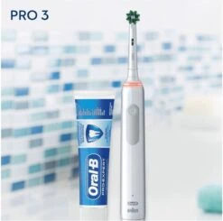 Oral B Oral-B Pro 3 3800 - Wit - Elektrische Tandenborstel Met Gratis Tandpasta 11 Oral B Oral-B Pro 3 3800 - Wit - Elektrische Tandenborstel Met Gratis Tandpasta -Mondverzorgings Winkel 1200x1192