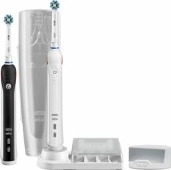 Oral B Oral-B Smart 5 5900 - Zwart En Wit - Elektrische Tandenborstel - Duopack -Mondverzorgings Winkel 1200x1193