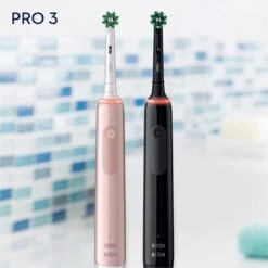 Oral B Oral-B Pro 3 - 3900 - Zwarte En Roze - Elektrische Tandenborstel -Mondverzorgings Winkel 1200x1198 39