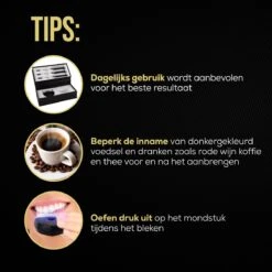 The Million Dollar Smile® Tandenbleekset Geschikt Voor Gevoelige Tanden - Zonder Peroxide (0%) - Wittere Tanden - 100% Natuurlijk - Tanden Bleken - Tandenblekers - Teeth Whitening Kit - Geen Gevoelige Tanden -Mondverzorgings Winkel 1200x1199 16