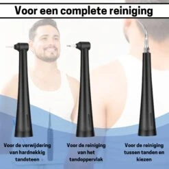 BOME Tandsteen Verwijderaar - 3 Opzetstukken - Tandplak Verwijderaar - Inclusief Spiegel En Pincet - 3 Standen -Mondverzorgings Winkel 1200x1200 1000