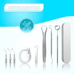 Tandsteen Verwijderaar Set - Elektrisch - Sonisch - Draadloos - Tandplak Verwijderen - Wit -Mondverzorgings Winkel 1200x1200 1017